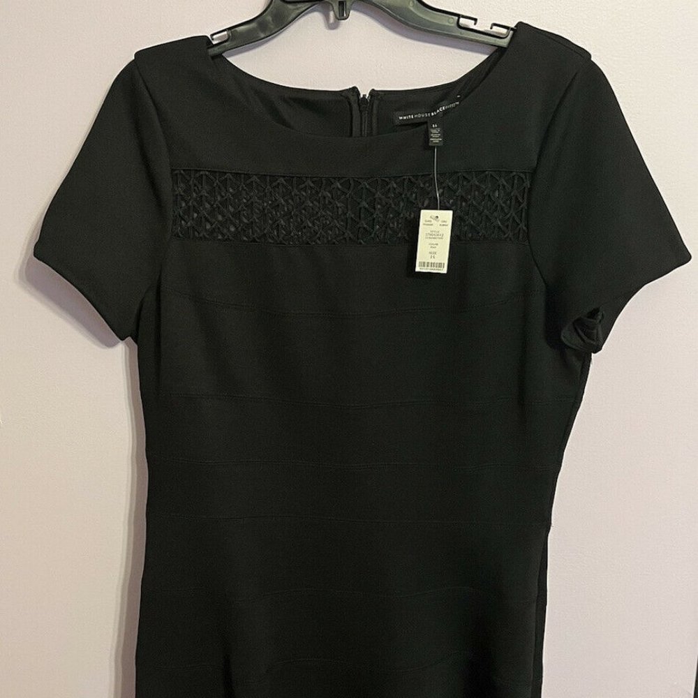White House Black Market Black Dress Brand New WITH TAGS!!!!! Size 14.